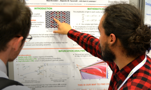 Researchers at SPIE Photonics Europe