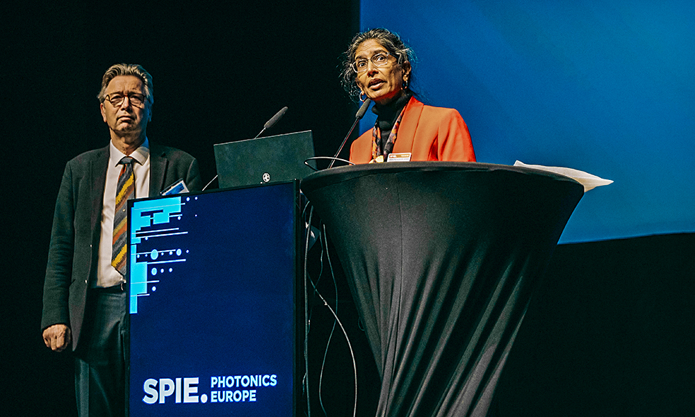 Plenary speaker at SPIE Photonics Europe