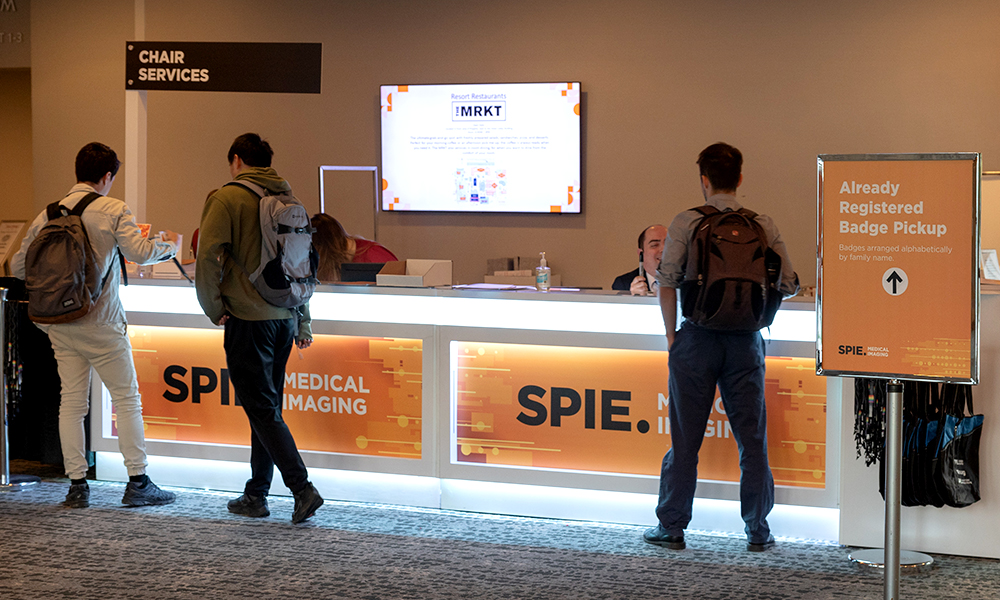 Attendees at SPIE Medical Imaging