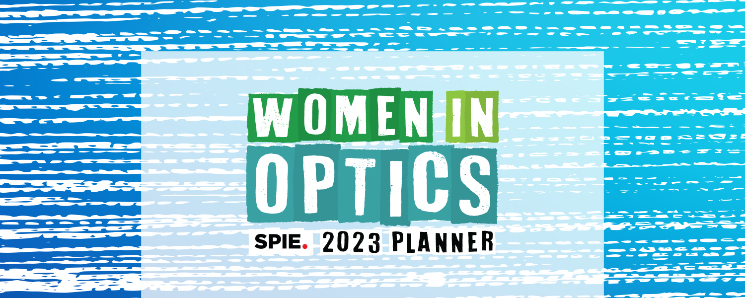 Women in Optics Planner cover for 2023