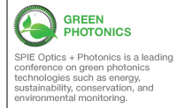 Attend SPIE Optics + Photonics - the leading conference on Green Photonics 
