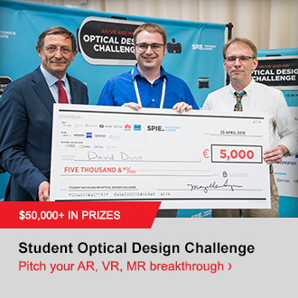 Call for Papers for the 2019 Optical Design Challenge. 