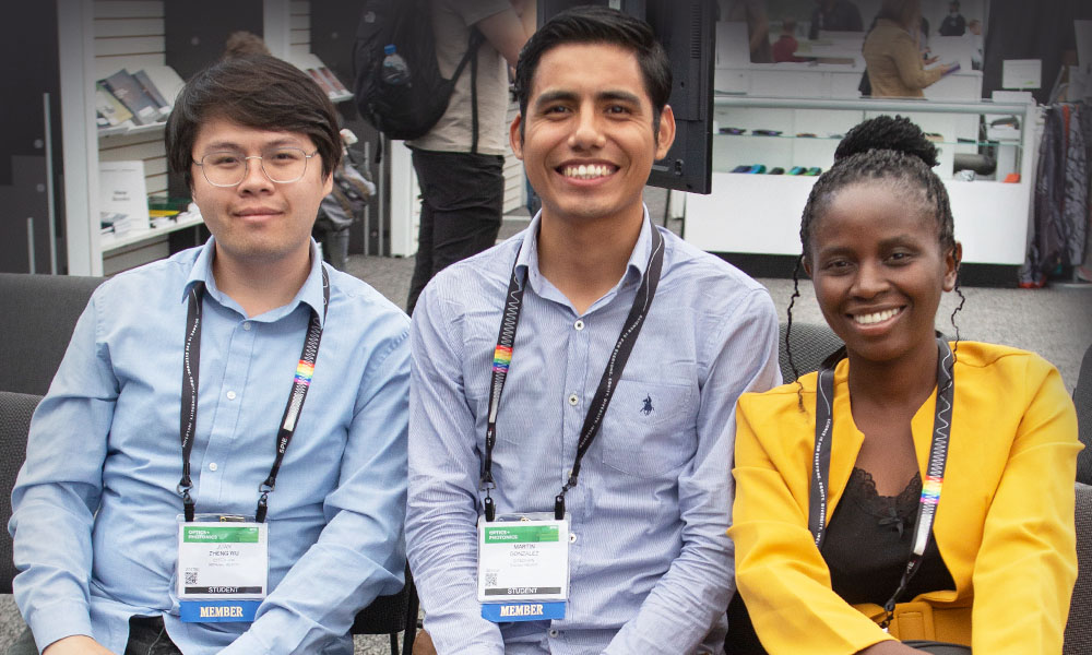Student Member attendees at SPIE Photonics West