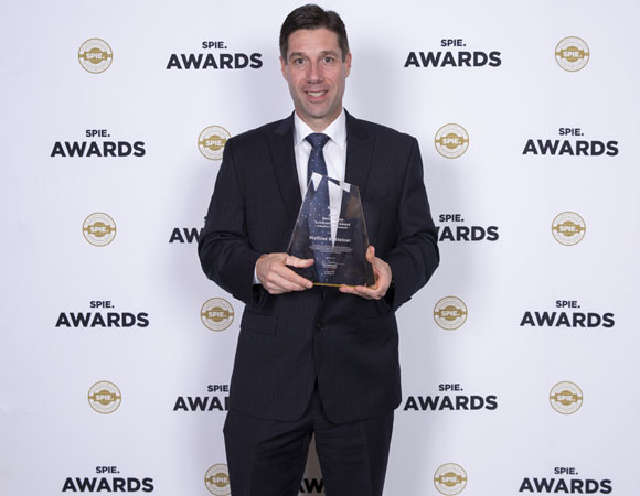 Mathias B. Steiner Wins SPIE 2019 Industry Early Career Achievement Award