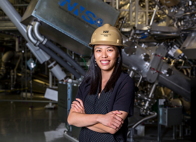 Lawrence Livermore National Laboratory physicist Dr. Tammy Ma