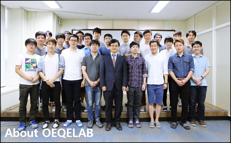 Byongho Lee and students in QEQELAB 