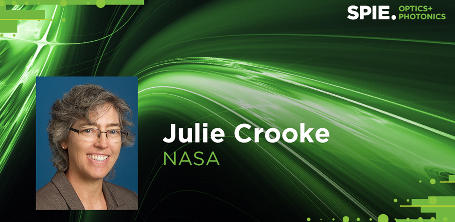 Julie Crooke is the program executive for the Great Observatory Maturation Program (GOMAP) for the Habitable Worlds Observatory (HWO)