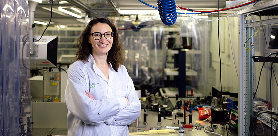 Clara Saraceno is the recipient of the 2024 SPIE Harold E. Edgerton Award in High-Speed Optics