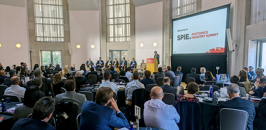 Audience at the 2022 SPIE Photonics Industry Summit. 
