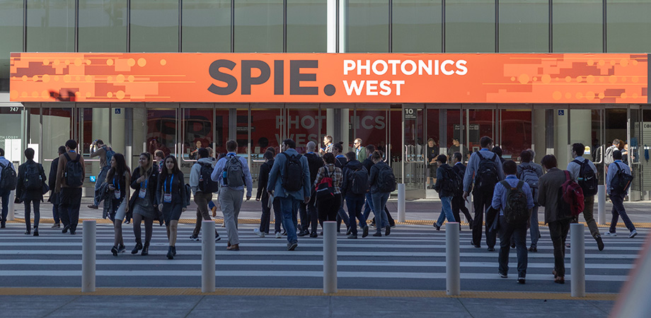SPIE Photonics West 2024 at San Francisco's Moscone Center. 