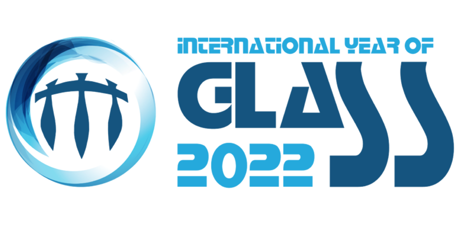 Official logo of the International Year of Glass 2022