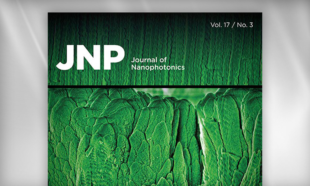 SPIE Journal of Nanophotonics cover