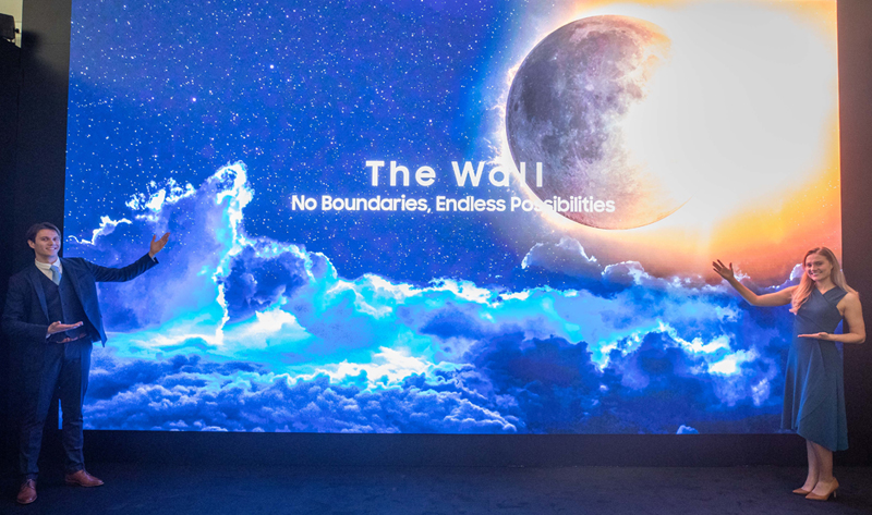 Samsung’s “The Wall” MicroLED Display 