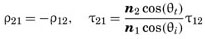 Fresnel Reflectivity Equation