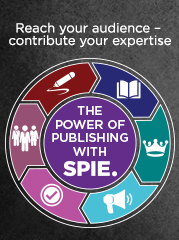 Your Readers are Waiting. Publish with SPIE. Learn more.