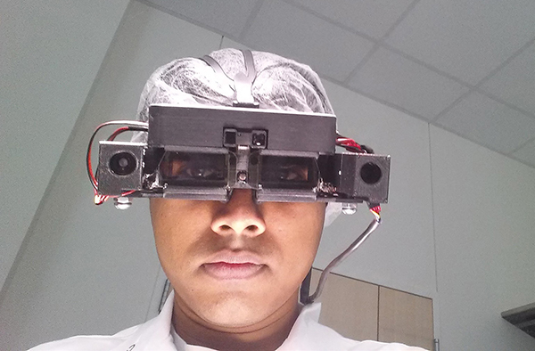 Cancer Vision Goggles prototype